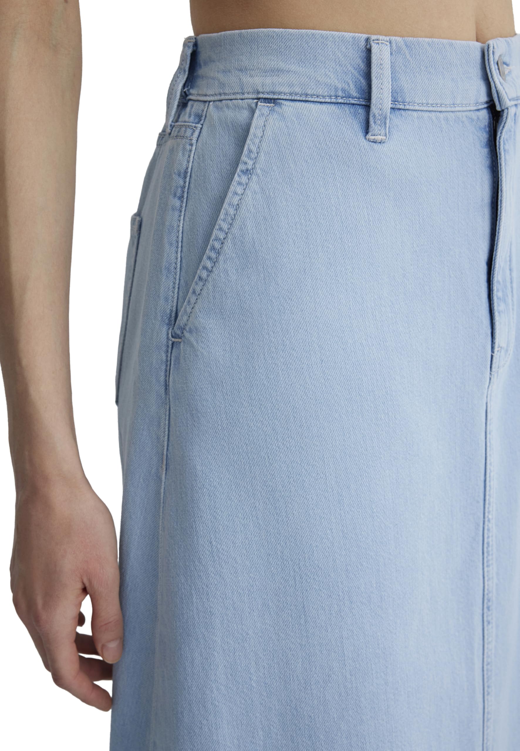 Mavi Mujeres Kaeli Falda Vaquera, lt Blue lt Denim, M