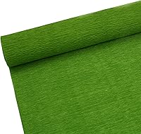Vista 10 de Rollo de papel crepé de alta calidad de 2.47 oz para hacer flores, hojas de papel crepé blanco, verde, rosa, 10 pulgadas de ancho, 8 pies