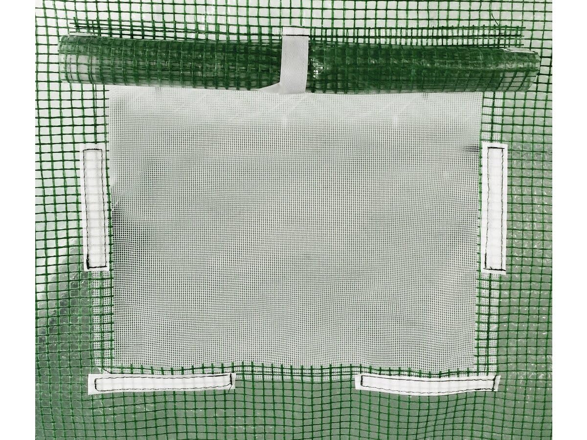 Serre tunelle de Jardin 4,5 x 2 m Lys 9 m² 130g Vert
