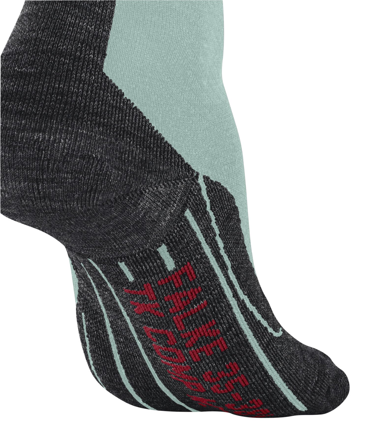 FALKE TK Compression W Kh laine fil fonctionnel 1 paire, Chaussettes de randonnée Femme, Vert Mint 7630 - Tour de mollet W1, 39-42 W1