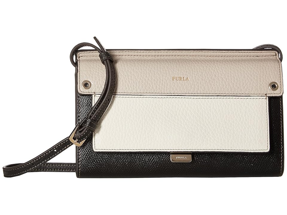 

Furla Like Mini Crossbody (Onyx/Petalo/Vaniglia) Cross Body Handbags