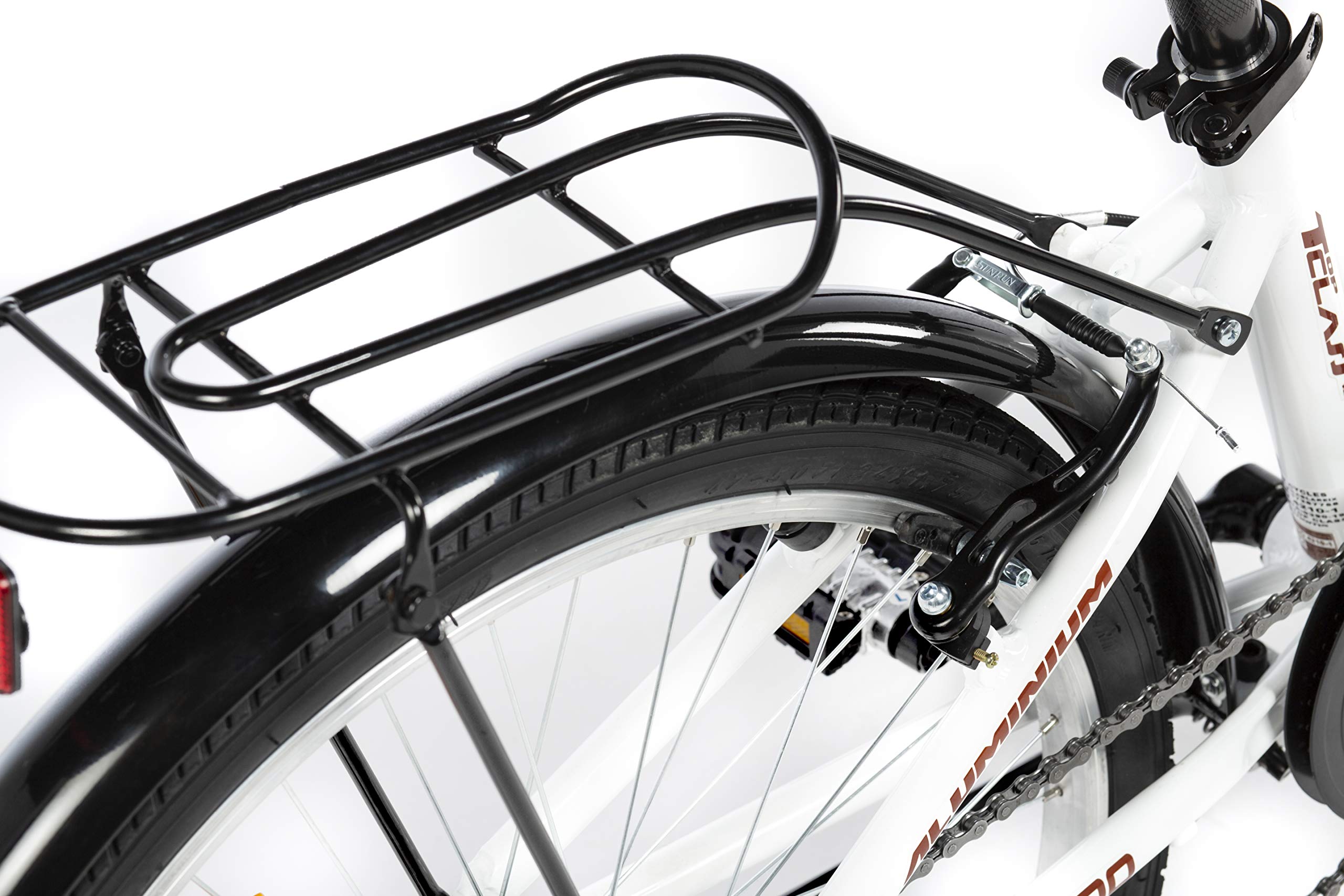 moma bikes Bicicletta Pieghevole, TOP CLASS 24", Alluminio, SHIMANO 6V, Sella Comfort
