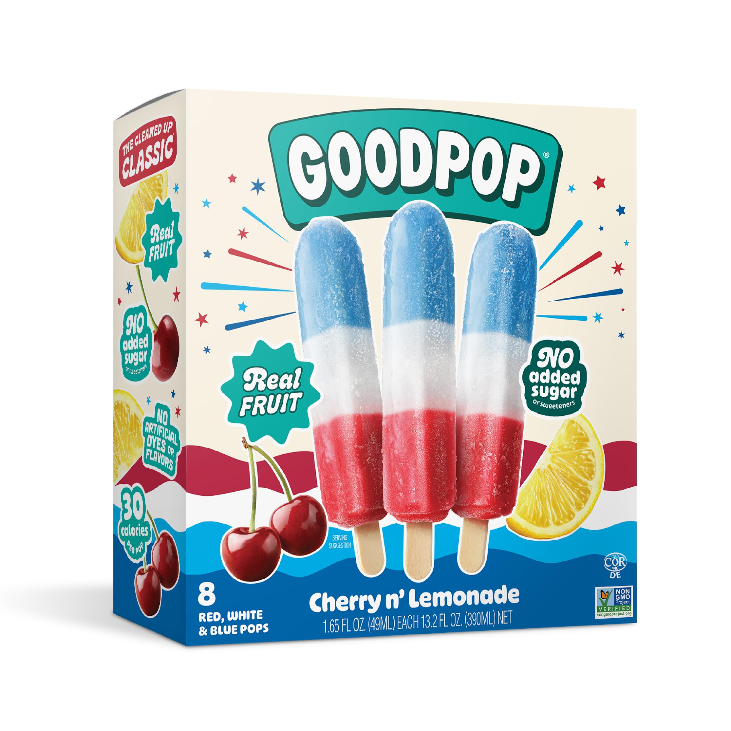 Amazon.com: GoodPop - Organic Cherry N' Lemonade Assorted Freezer