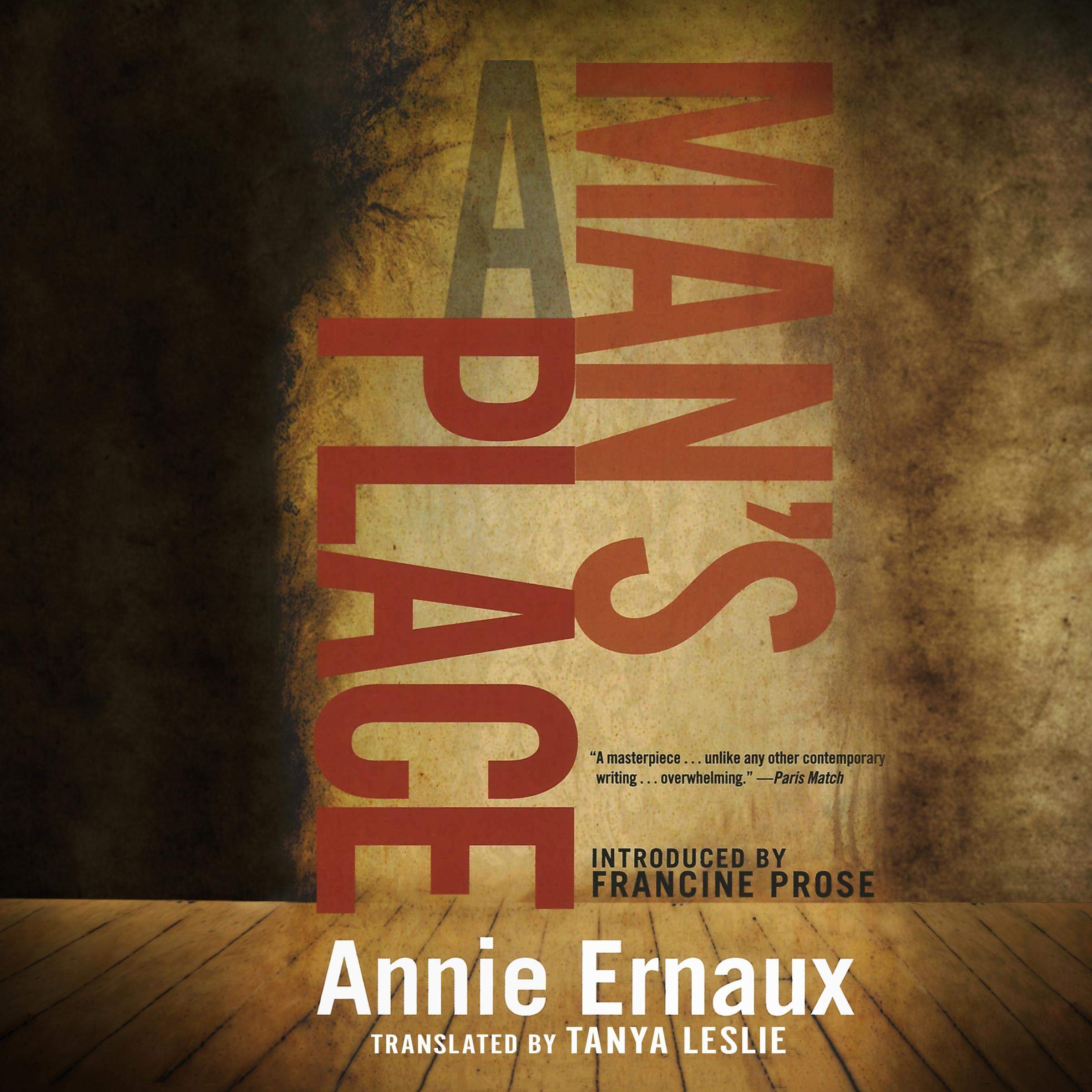 Cover art for A Man's Place