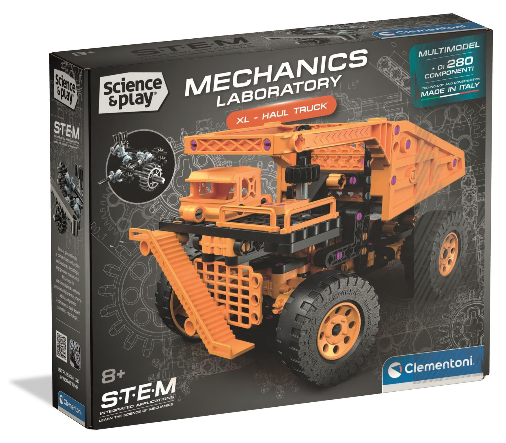 Clementoni - Camion Da Miniera - 75159 - Made In Italy