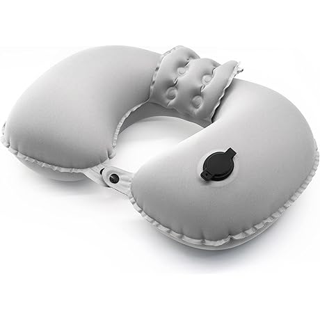 Sleeper Scarf 2-in-1 Travel Scarf and Inflatable Neck Pillow