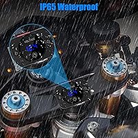 Vista 5 de Linkstyle Medidor de Voltaje de Batería, Voltímetro de Voltaje DC 12 Voltios 24 Voltios, Voltímetro de Voltaje con Pantalla Digital LED, Voltímetro