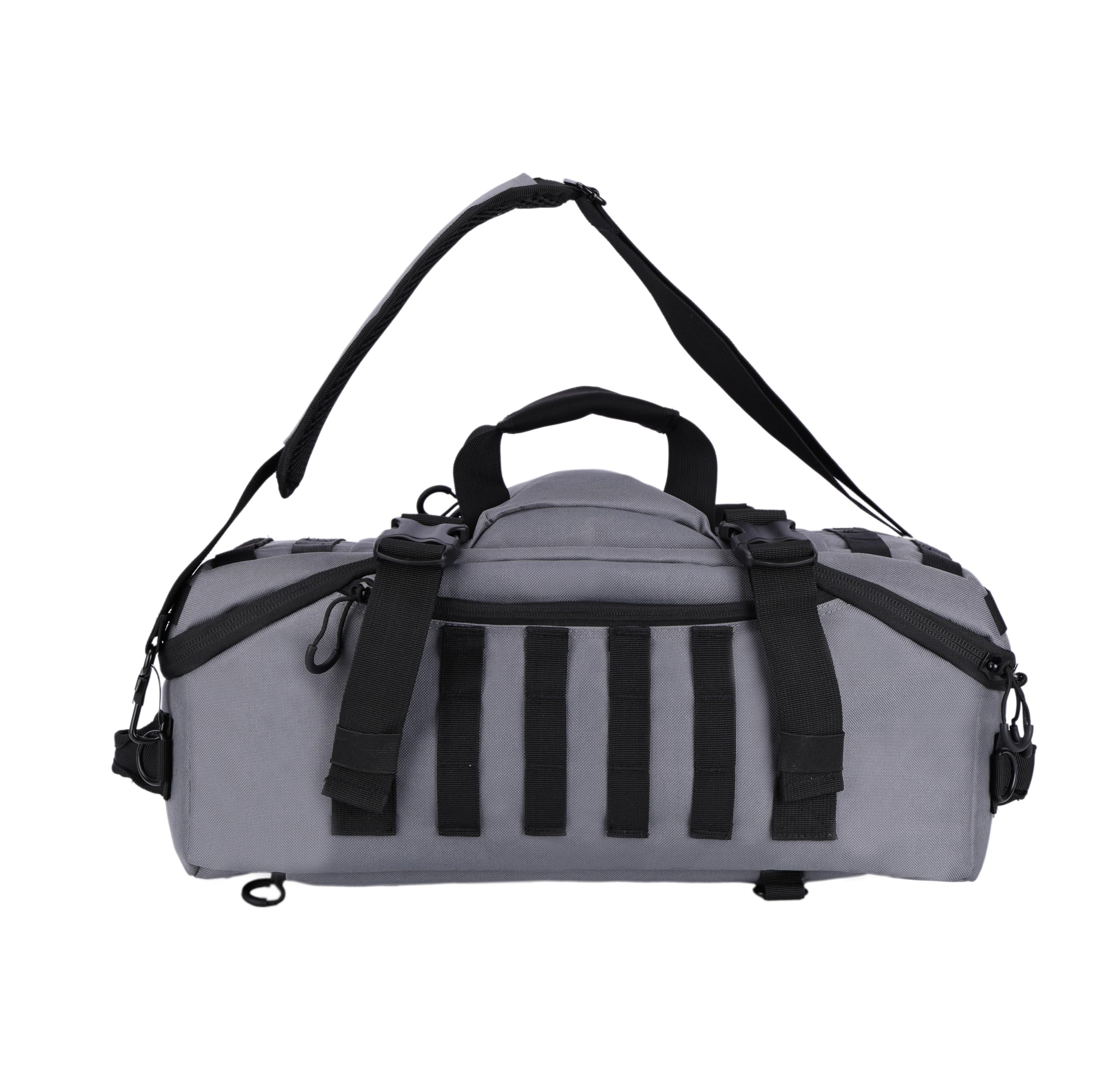 3 In 1 Military Backpack Travel Duffle Bag for Weekender Gym Traveling Workout Deployment, Gray, Small (30L), 3-in-1 Gym Bag โ image 1