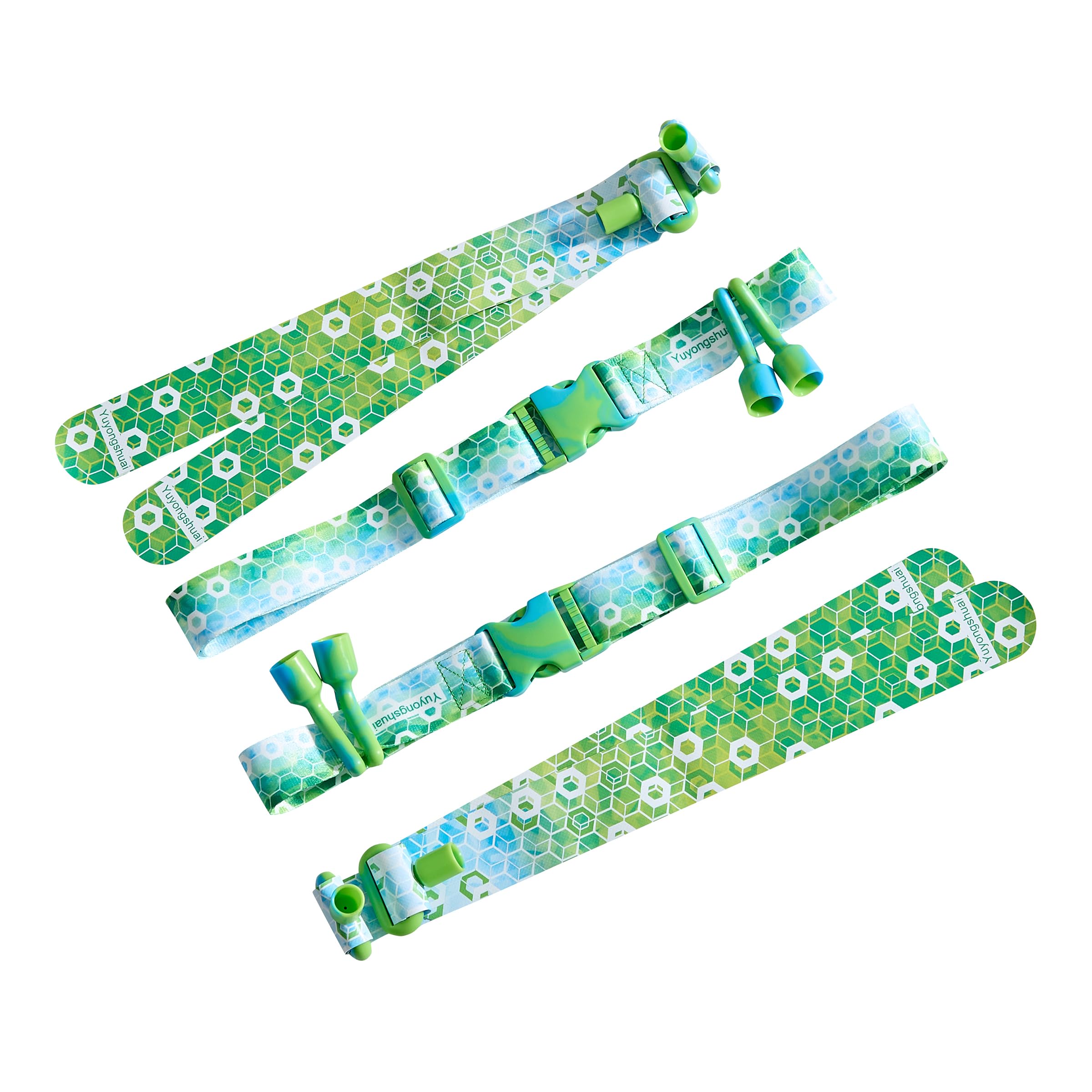 Yuyongshuai Flag Football Belts, Flag football kit, Children/teenagers/adults., Yellow Green, Large