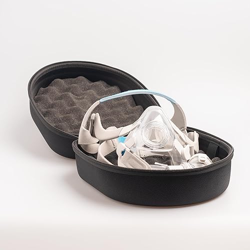 Miniatura 2 de Snugell Estuche de viaje CPAP y almacenamiento de máscara duradero con carcasa Oxford, interior acolchado suave, mango de goma ergonómico,