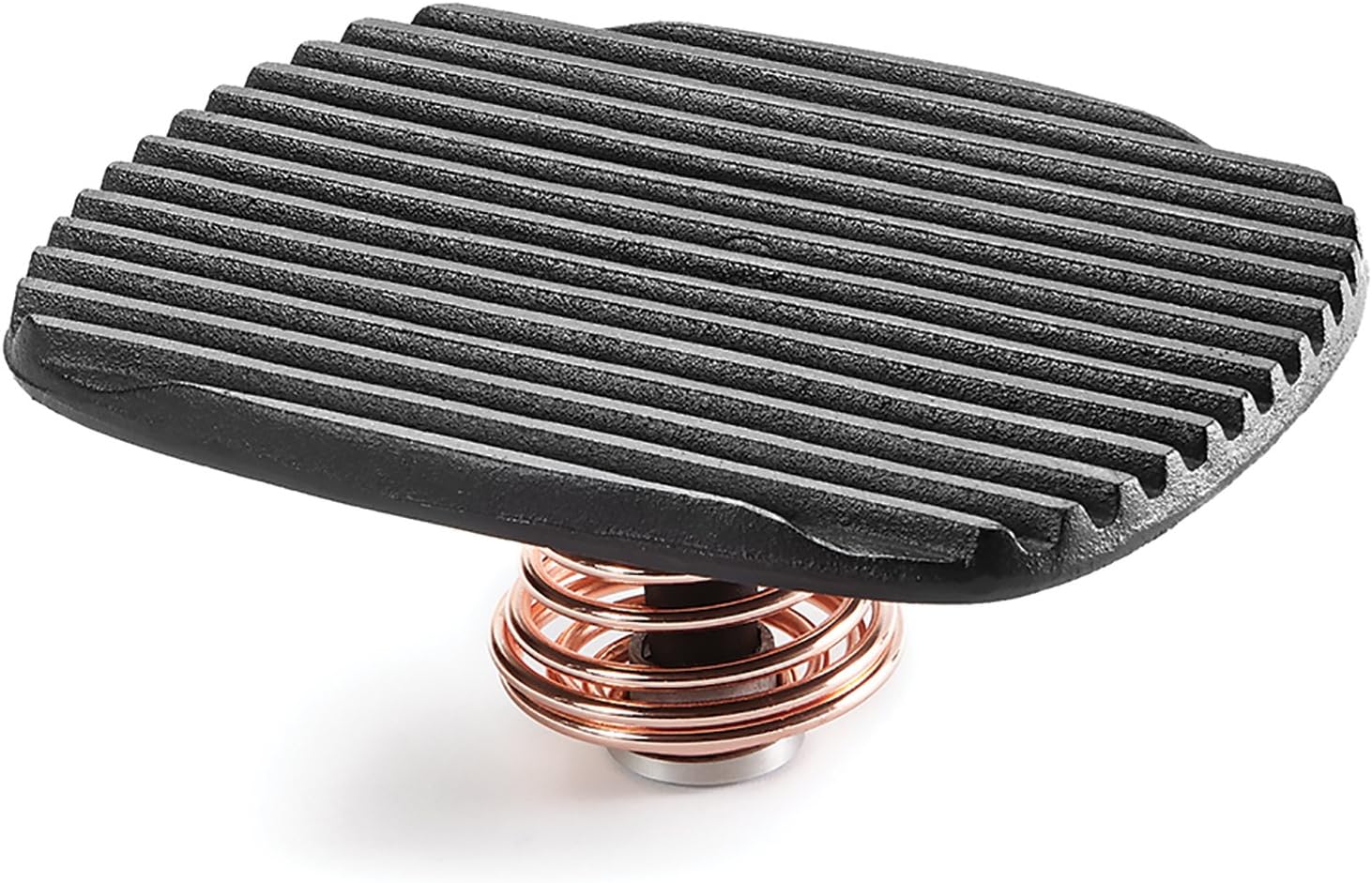 Outset Heavy Duty Grill Press, 8.75 x 8.75 x 3.75 inches, Black