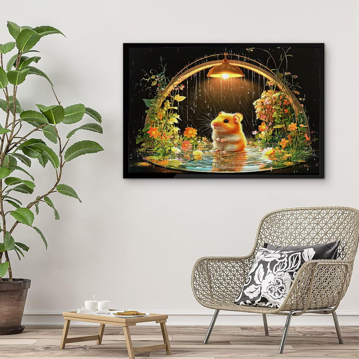 Puzzle in Legno per Adulti 3000 Pezzi | Carino topo| Giocattoli Educativi | Puzzle Adulti E Famiglie Decor | Dimensione Di 122x80cm | Regalo Adultis | Regali Natale (Formato: 48.8x32in) o-423