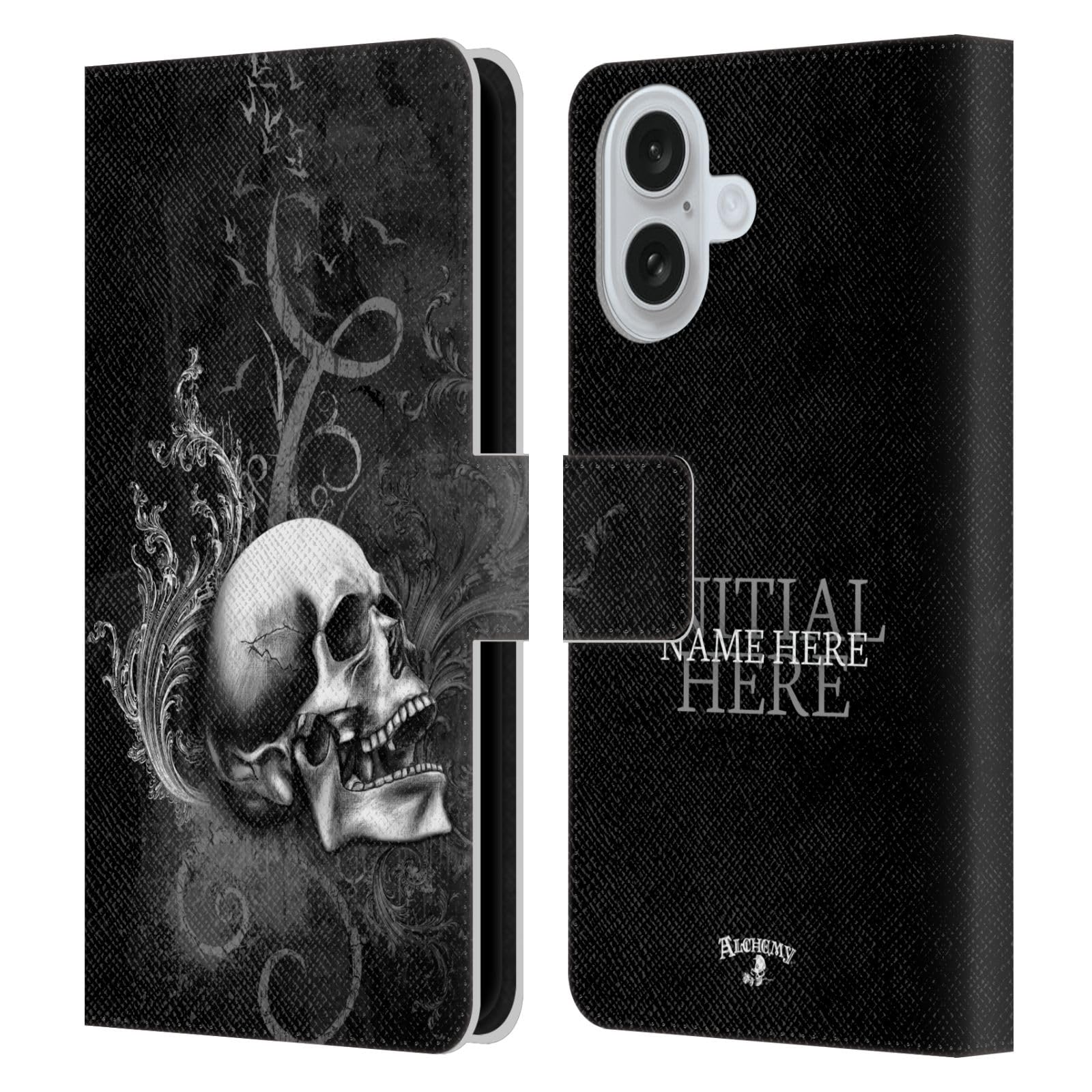 Coque Alchemy Gothic iPhone 16 housse portefeuille cuir Progrounds - 7