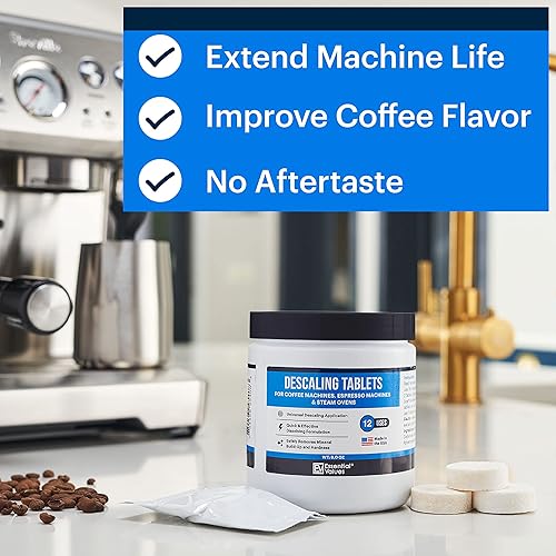 Miniatura 10 de Tabletas descalcificadoras 12 unidadeshasta 12 usos para máquinas Jura Miele Bosch Tassimo Espresso y Miele Hornos de vapor por Essential Values