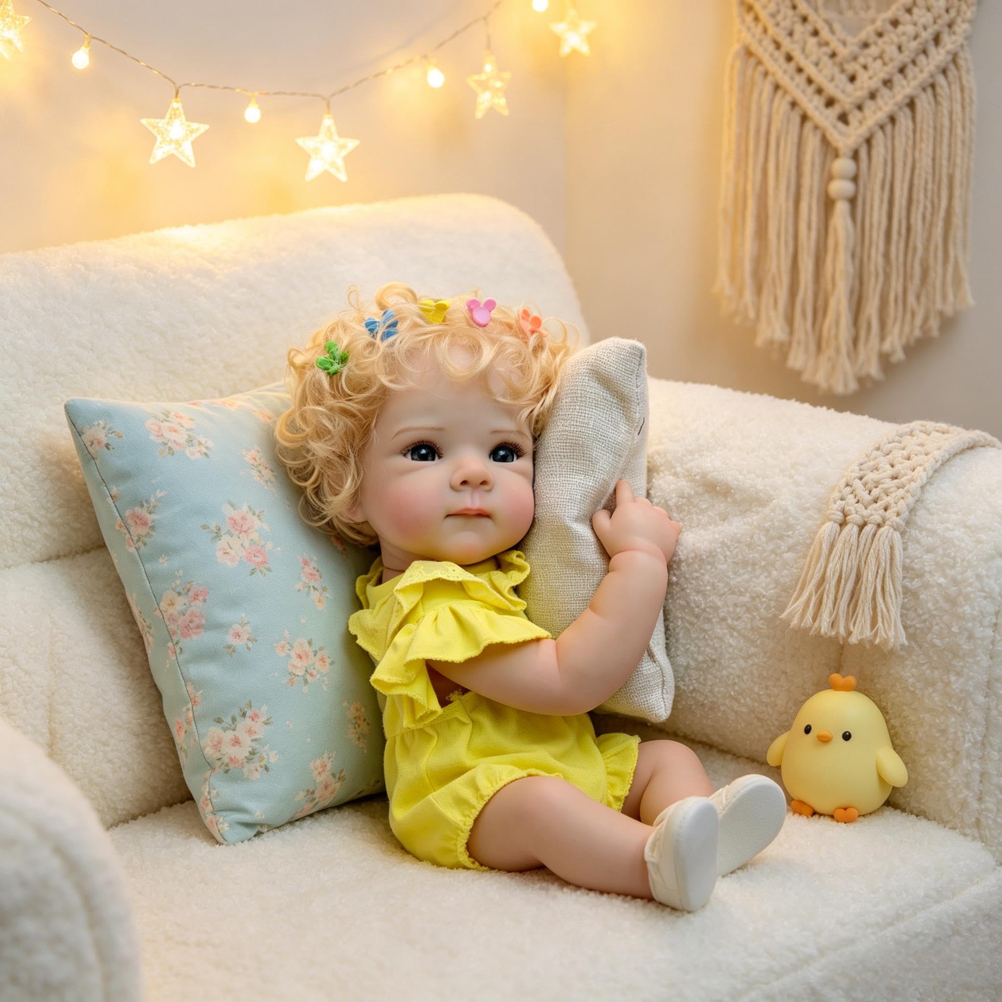 RXDOLL 45 cm realistyczne lalki Reborn Baby Dolls silikonowe na całe ciało winylowa dziewczyna realistyczna ważona lalka noworodka, która wygląda jak prawdziwe życie, ręcznie robiona lalka zabawki z