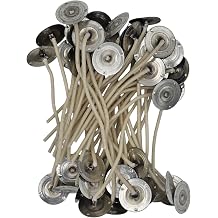 50 Pack | Jess Mae 44-24-18 Zinc Core Candle Wicks | 3 Inch Pre-Waxed & Pre-Tabbed Candle Wicks for Candle Making | Best Wick for Votives and Gel Candles | DIY for Candle Making Supplies