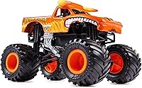 Vista 4 de Monster Jam, Camión monstruo oficial de El Toro Loco, vehículo de colección fundido a presión, escala 1:24, juguetes para niños a partir de 3 años