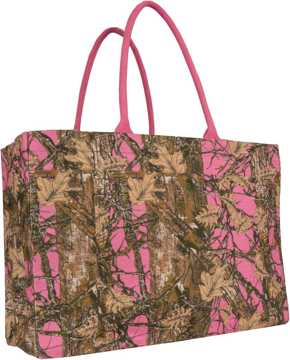 Simply Southern Extra Large Canvas Tote Bag with Handles and Interior Pocket, Multiple Patterns