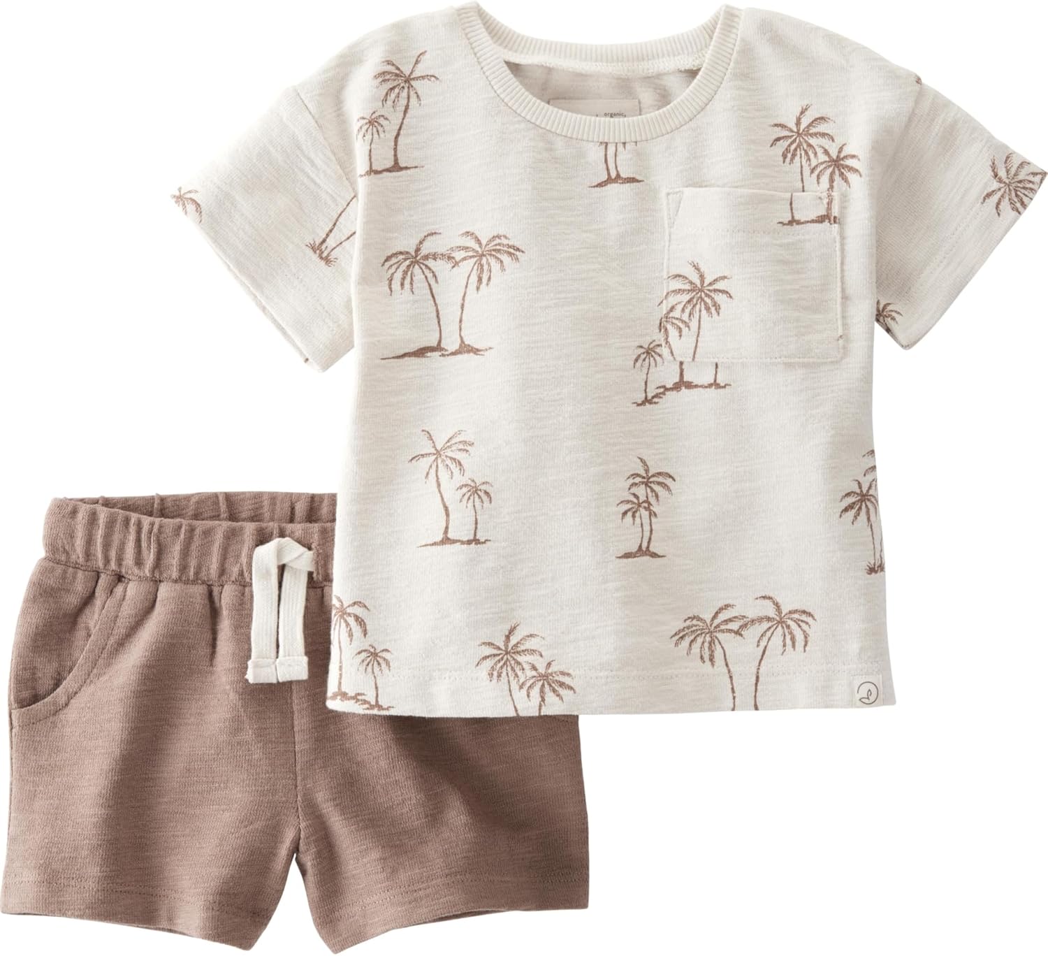 little planet by carter's unisex-baby 2-piece Shorts Set Made With Organic Cotton