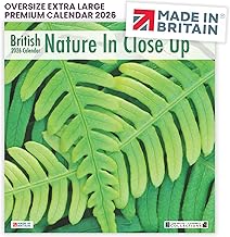 ALLTRADE Calendar 2026 Nature Gift 2026 Calendar UK Holidays MADE IN BRITAIN® Photos by ARCHIE MILES & LAURIE CAMPBELL Supports The Woodland Trust Tree Planting Nature In Close Up