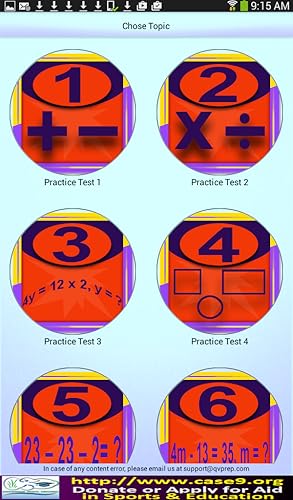 QVprep Lite Math Grade 3 Practice Tests with Video Hints