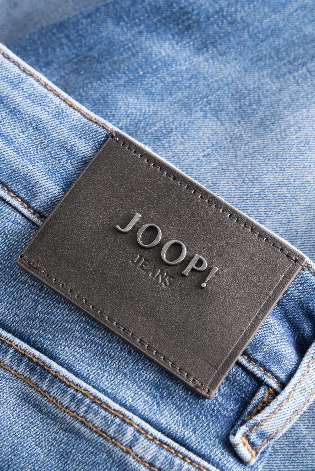 Joop! Męskie dżinsy Mitch - Nowoczesny krój - niebieski - Light Blue Denim W30 - W40 bawełna strecz, Jasnoniebieski denim 445, 32W / 30L