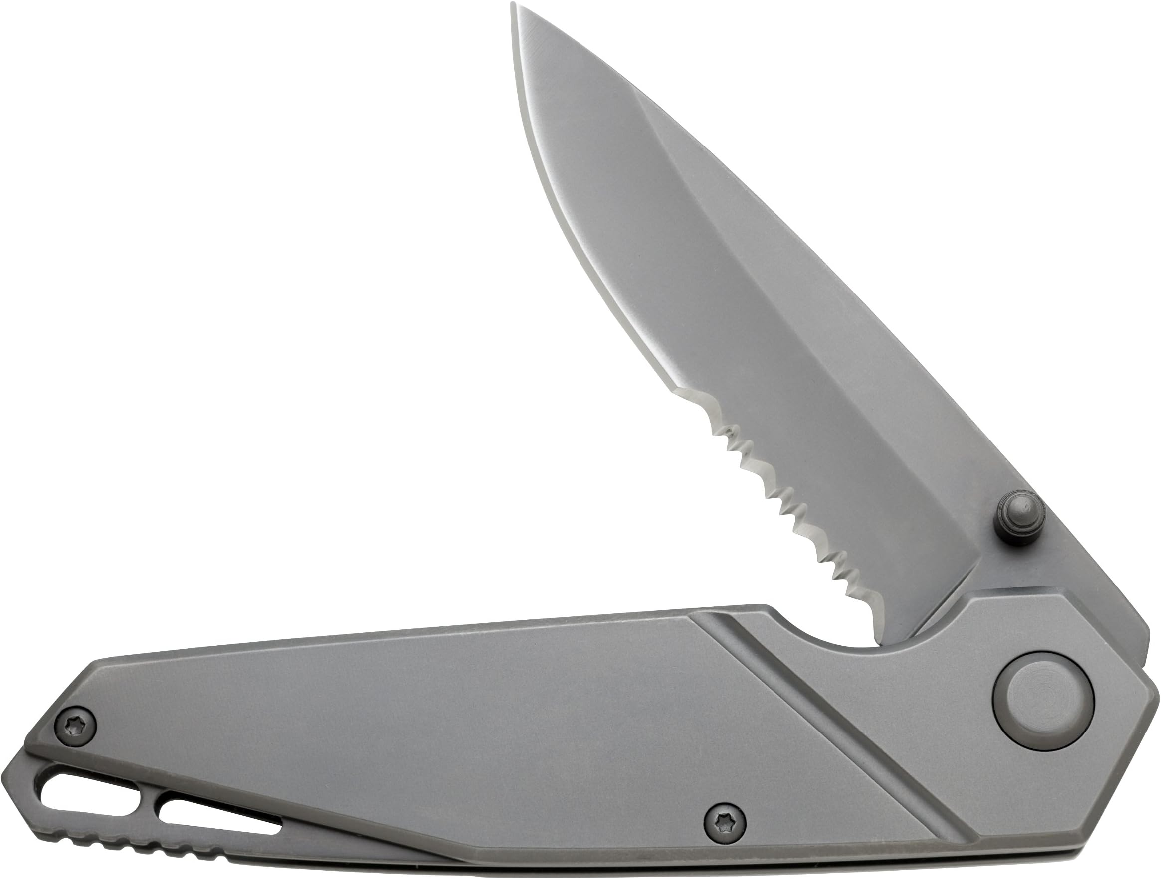 TecX Inceptra-T Drop Point Blade with Serration Utility Knife