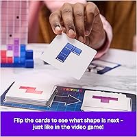 Vista 4 de Spin Master Games, Tetris: The Board Game, Play The Classic Puzzle Game Tetris in Real Life, Multiplayer Head-to-Head Puzzle Challenge, 2-4 Players
