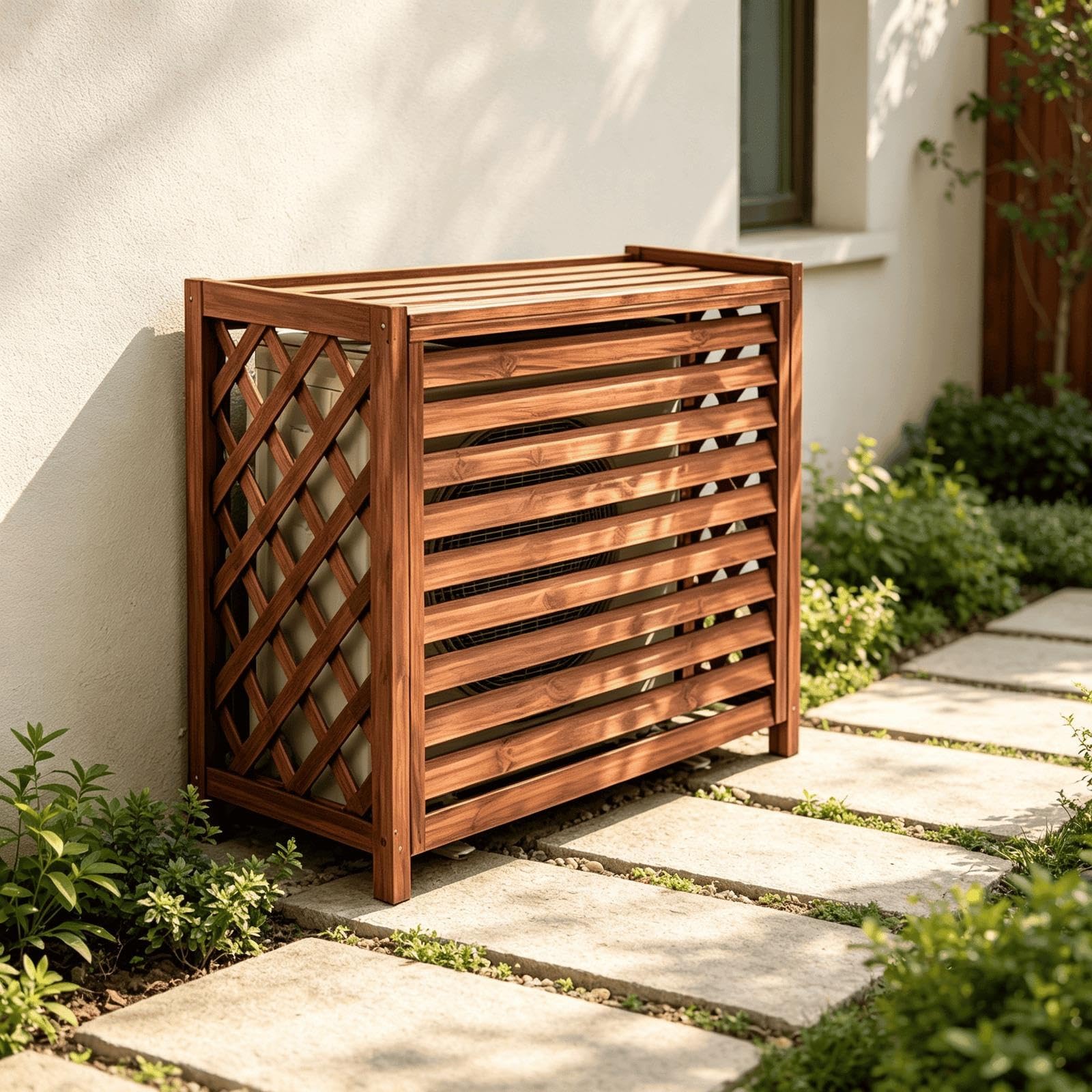 Brise Vue Pompe a Chaleur Cache Climatiseur Balcon