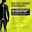 Professional 25 Metrics Smart Scale for Body Weight with BMI, Body Fat, Muscle Mass, Digital Weight Composition Scale & Body Fat Percentage Mass, Bluetooth, Apple Health Compatible, 400lb, Dark Navy gallery image