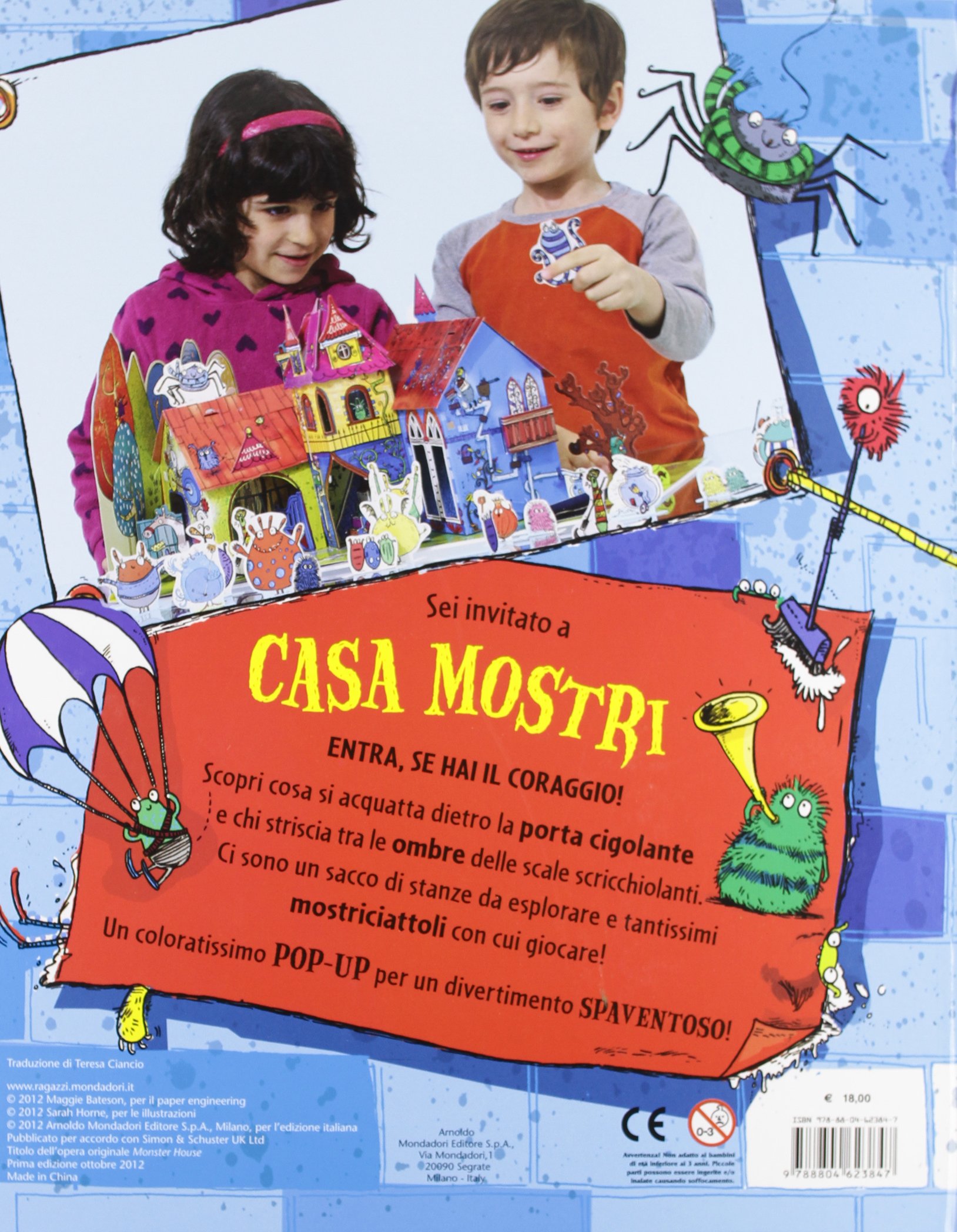 Casa mostri. Libro pop-up. Ediz. illustrata