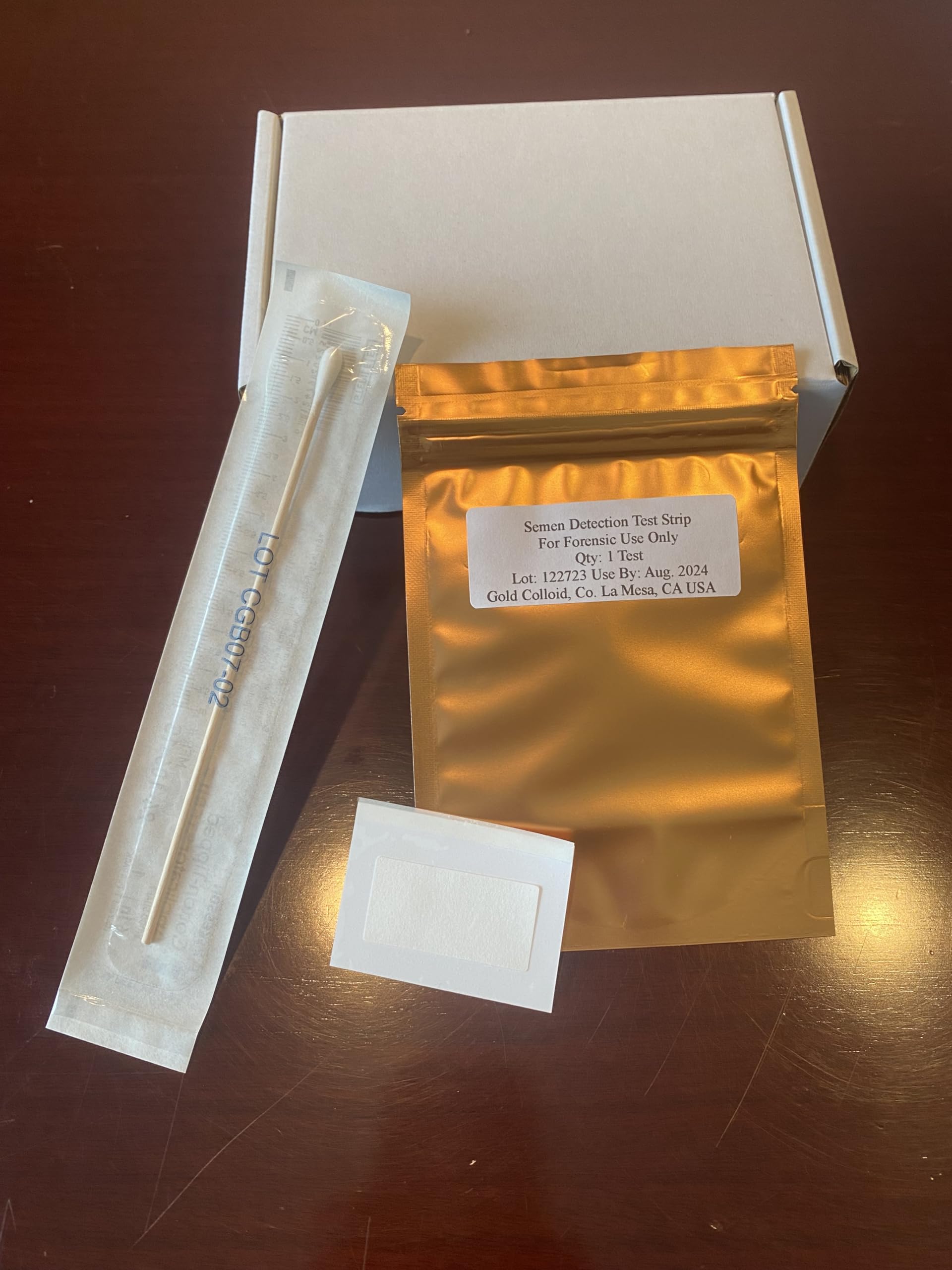 Amazon.com: Semen Residue Detection Test Kit, Forensic Test - 5