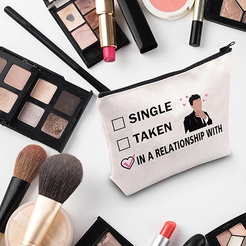 Miniatura 5 de G2TUP Regalo inspirado en Austin B que data Austin B Bolsa de maquillaje Austin B Fan Cosmetic Bag Austin B Merch, Salir mentalmente con Austin