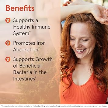 Jarrow Formulas Lactoferrin Supplements 250 mg - Immune-Supporting Glycoprotein for Healthy Immune System Support & Iron Absorption - Freeze Dried, Gluten Free, Non-GMO - 30 Capsules (Servings)