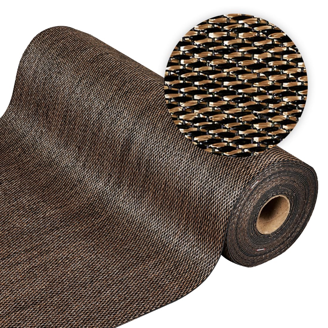 Tapis vinyle tissé pour couloir et cuisine extra-plat