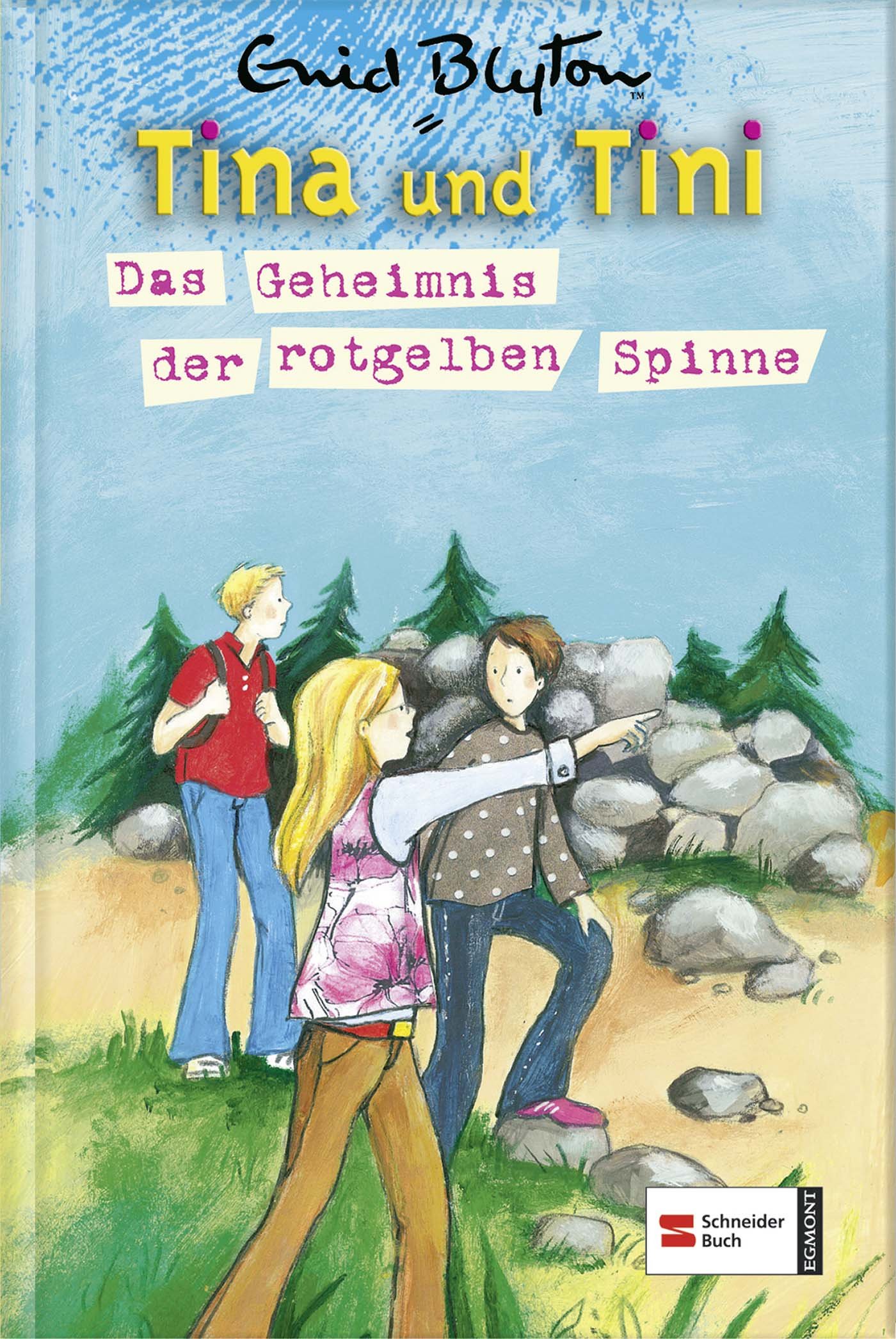 Tina und Tini, Band 14: Das Geheimnis der rotgelben Spinne