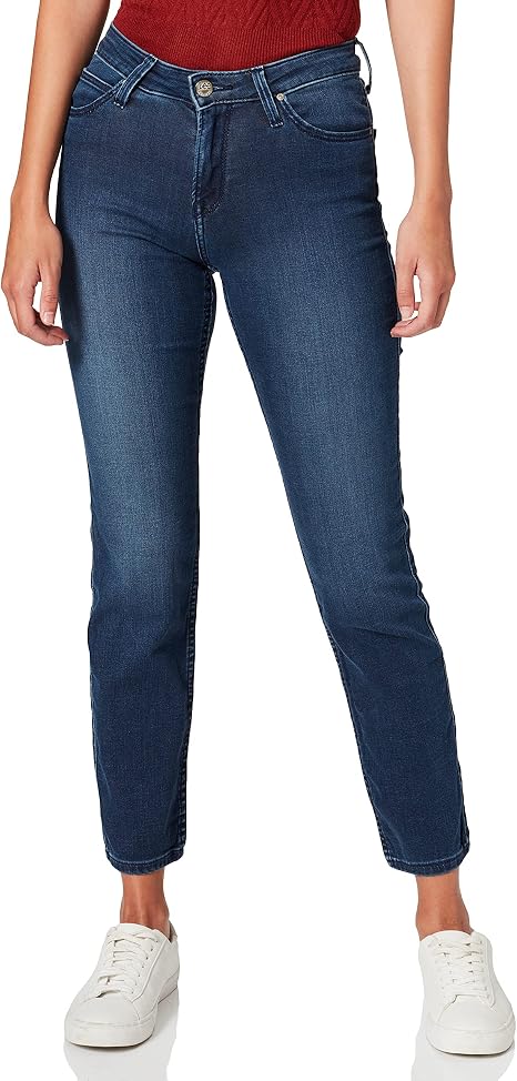 Lee Elly Jeans Slim Donna : Amazon.it: Abbigliamento
