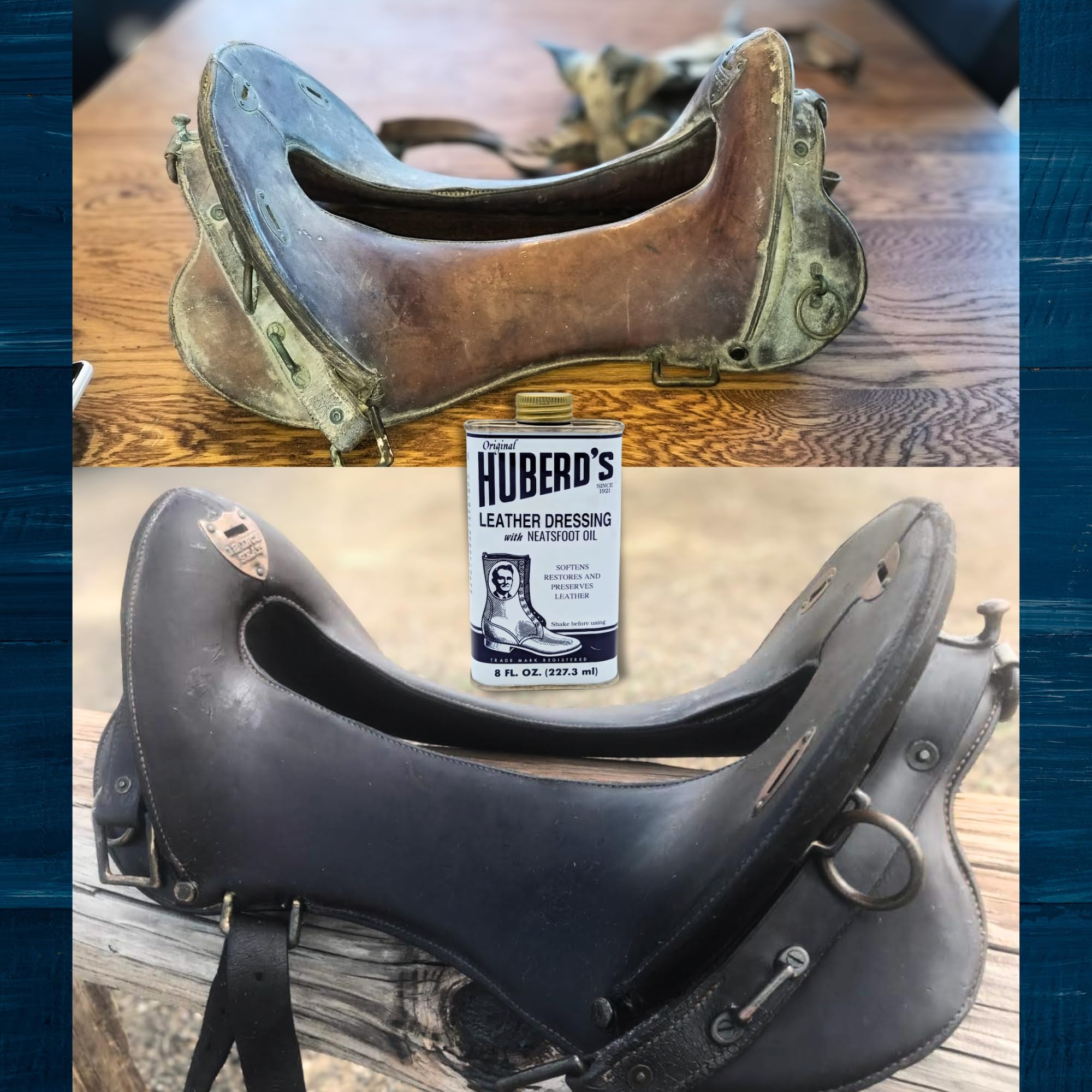 Amazon.com: Huberd's Leather Dressing with Neatsfoot Oil 8 oz, Leather Conditioner and Softener for Boots, Shoes, and Saddles. Breaks in New Leather, Softens Old Leather. Since 1921. : Automotive Amazon.com: Huberd's Leather Dressing with Neatsfoot Oil 8 oz, Leather Conditioner and Softener for Boots, Shoes, and Saddles. Breaks in New Leather, Softens Old Leather. Since 1921. : Automotive