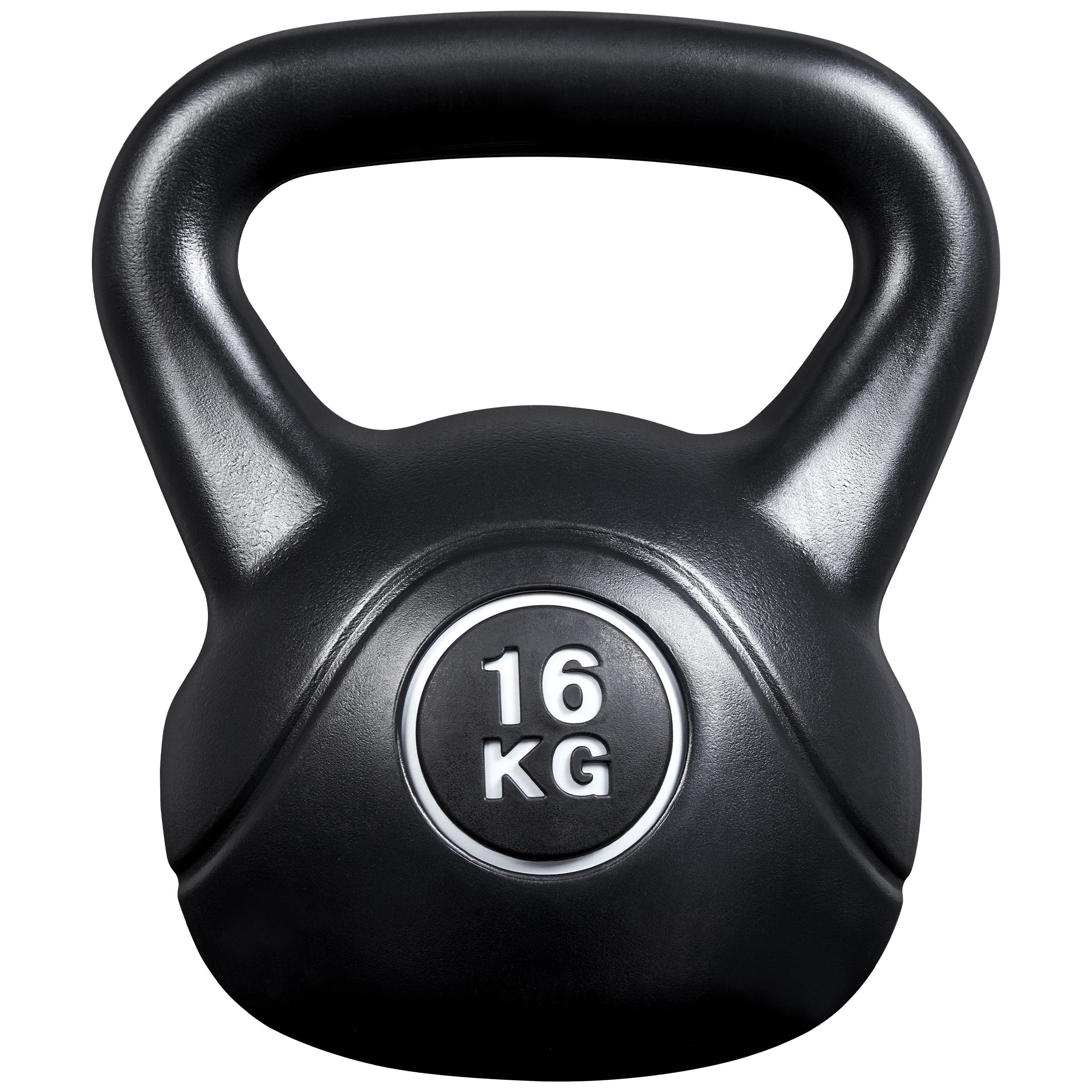 Kettlebell Set HDPE Coated Concrete Kettle Bell Weights Set for Strength Training - Heavy Weight KettleBell for Home Gym Fitness Weight Lifting Bodybuilding, 6kg/8kg/10kg/12kg/16kg/20kg