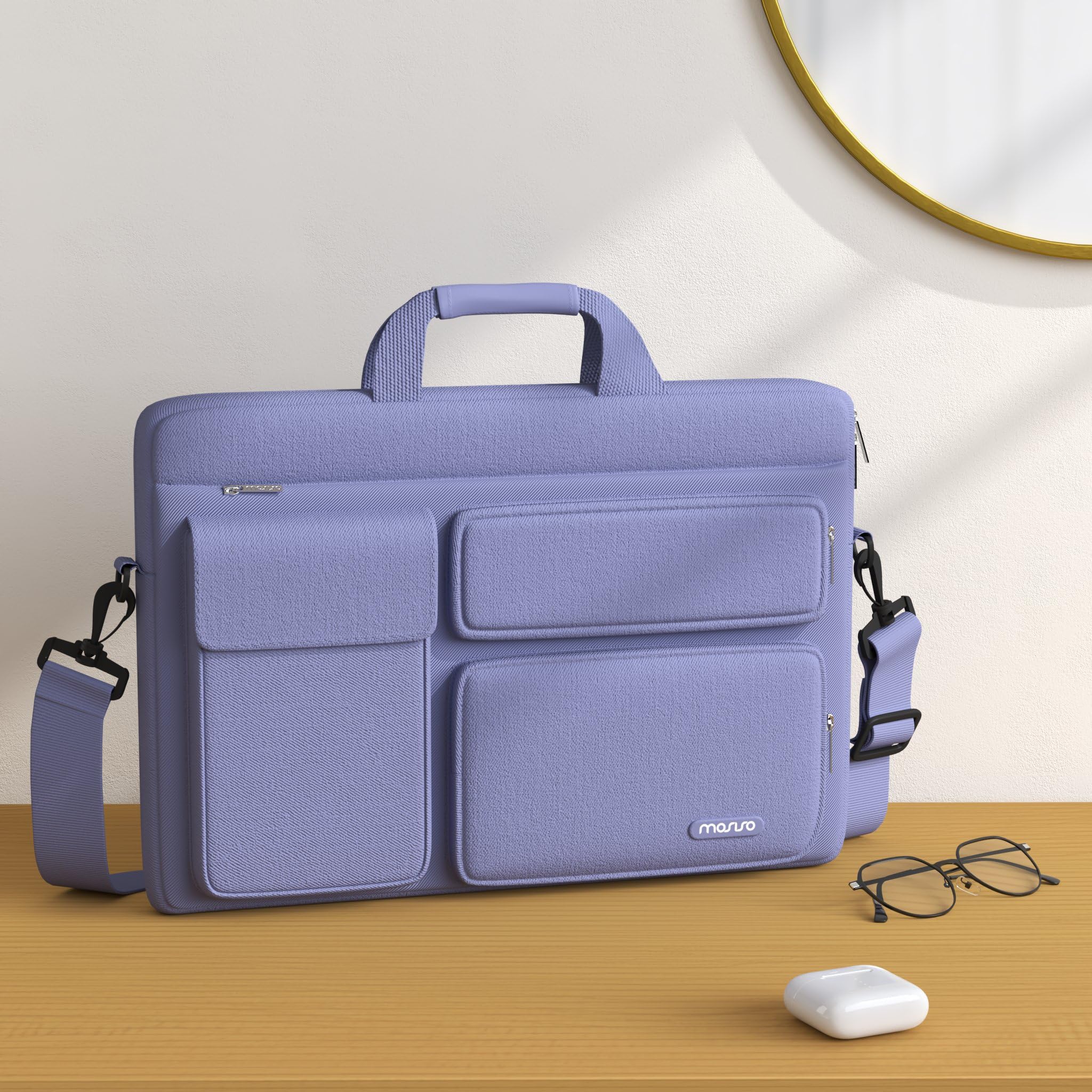 MOSISO 16 Pollici Custodia Laptop, 15-15,6 Pollici Borsa PC Compatibile con MacBook PRO 16