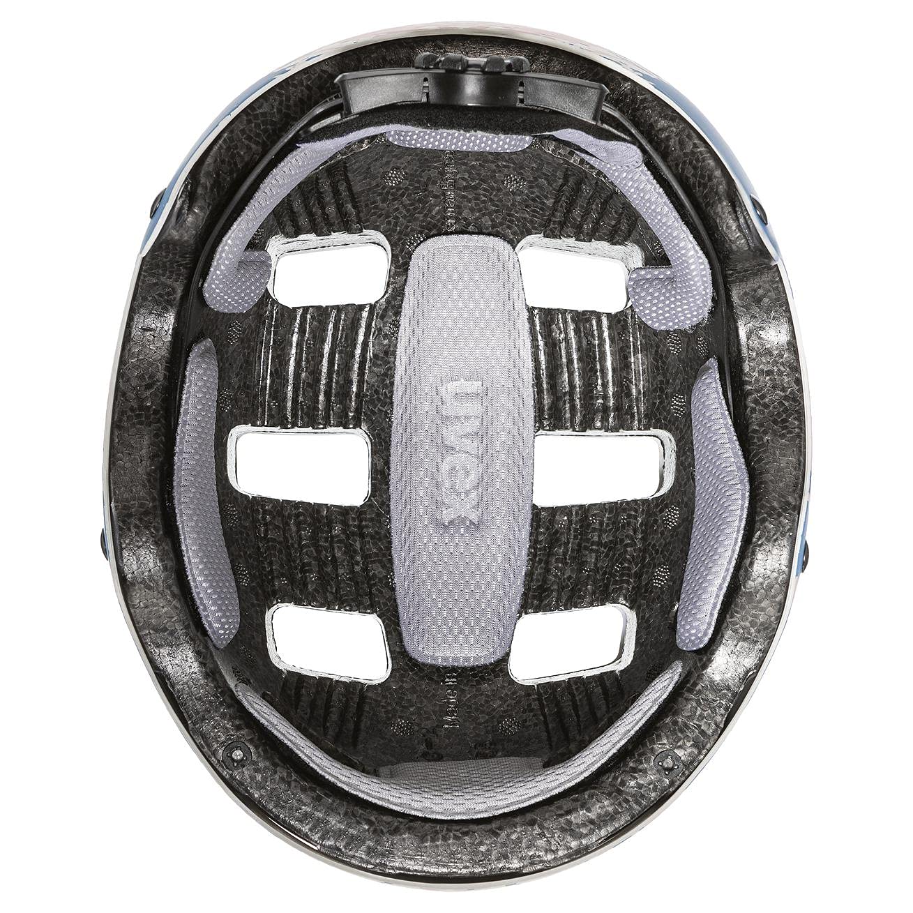 uvex kid 3 cc - wytrzymały kask rowerowy dla dzieci - indywidualna regulacja wielkości - udoskonalona wentylacja - grey - grapefruit matt - 51-55 cm