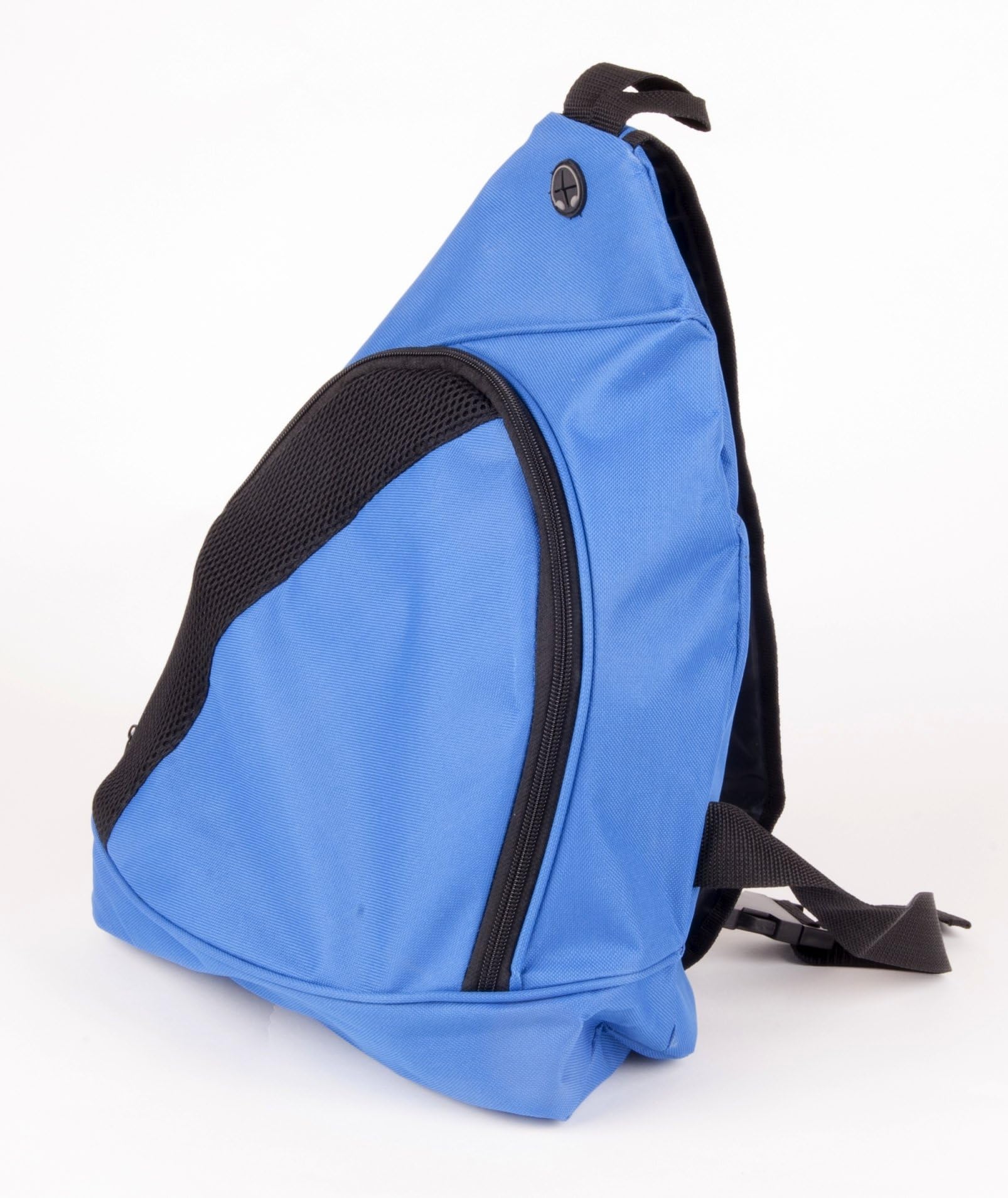 The Racer Urban Sling Bag Backpack Multipurpose Daypack Triangle Rucksack School Handbag Earphone Portal