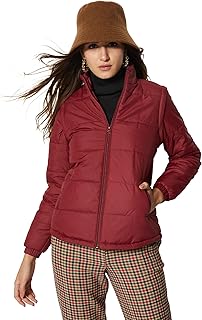amazon brand - symbol Women's 100% Polyester Regular Jacket-picture-23