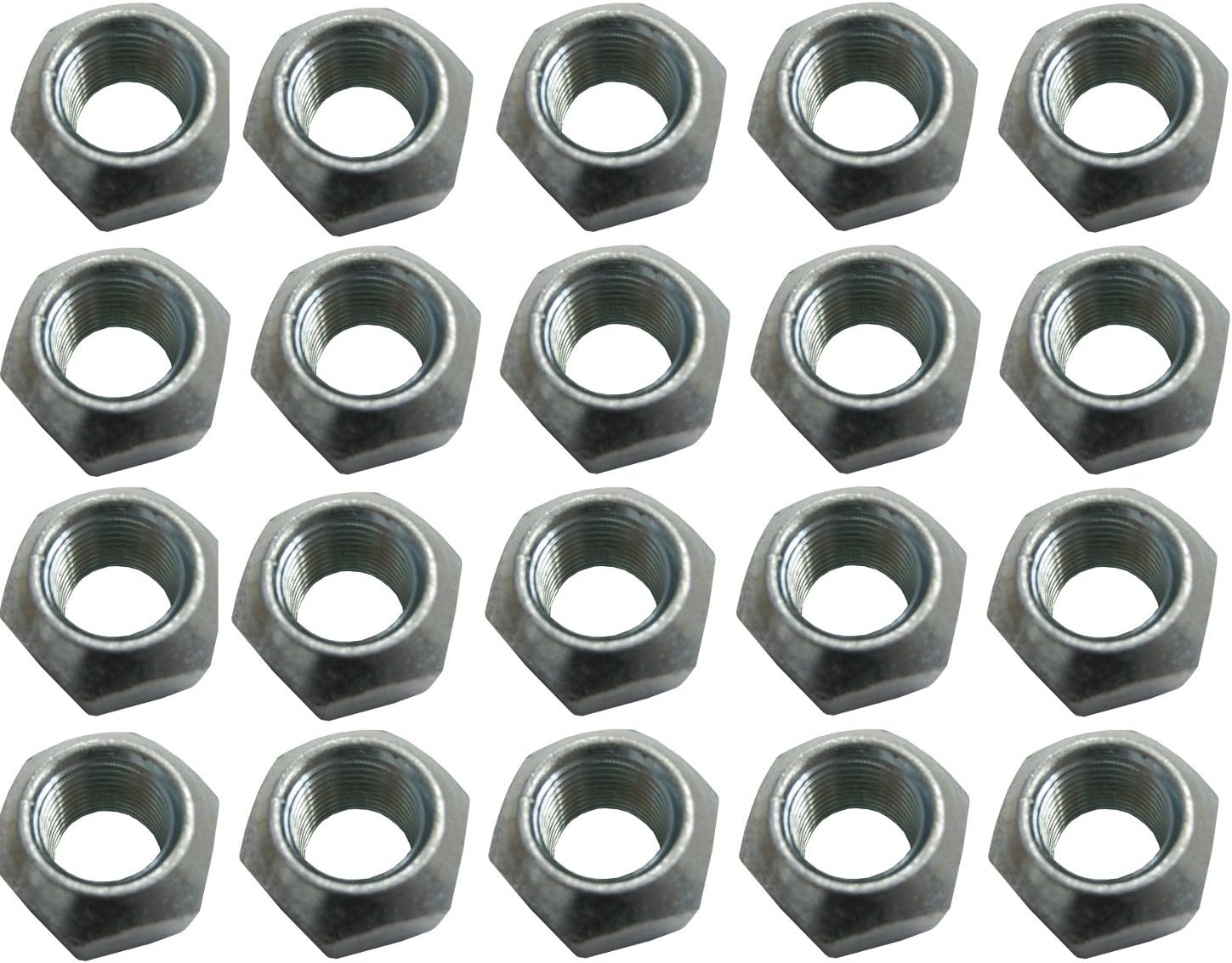 Bryke Racing Steel Lug Nuts 5/8" Fine 20pk 1" Socket Wheel IMCA UMP Single Sided USMTS USRA