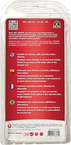 Miniatura 3 de SINGER  Prensatelas multiusos - Costura fácil