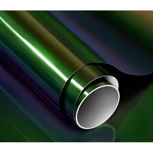 ColorFusion PPF by VViViD, Gloss Flip Emerald Rust Dry Apply PPF Vinyl Car Wrap Roll 10ft x 5ft