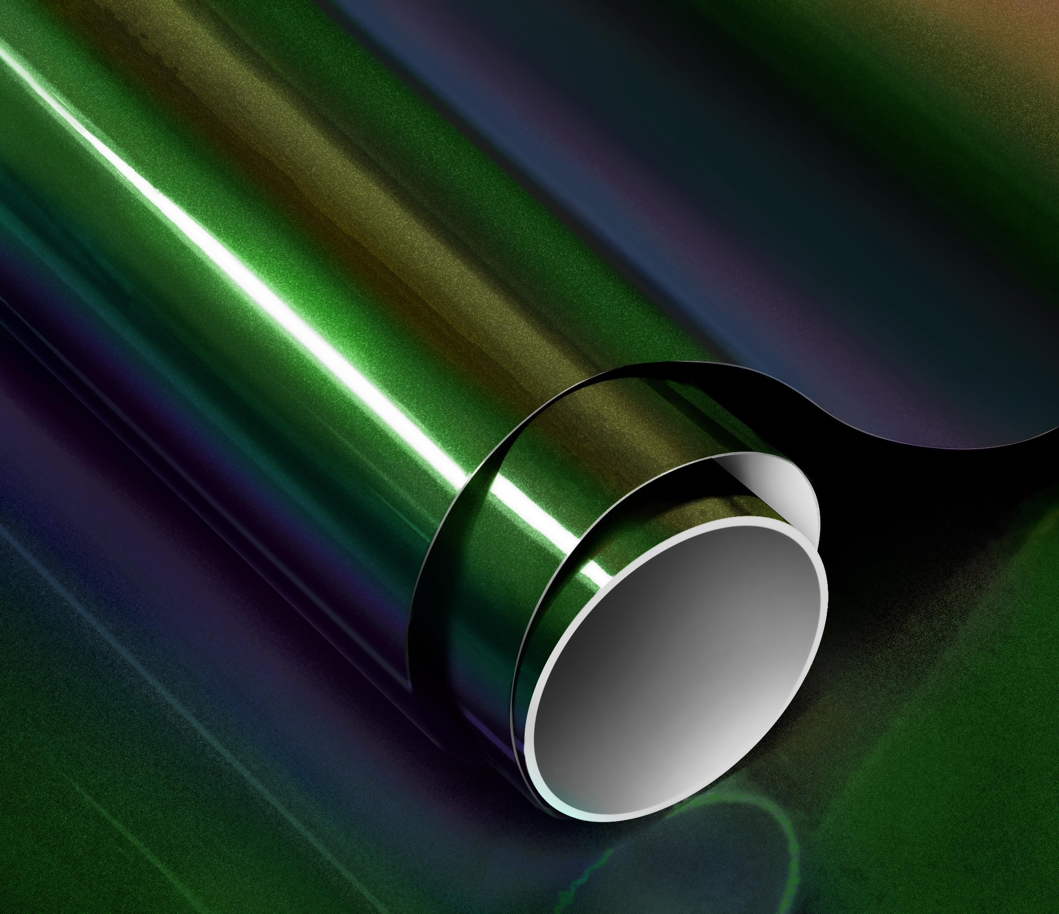 ColorFusion PPF by VViViD, Gloss Flip Emerald Rust Dry Apply PPF Vinyl Car Wrap Roll 10ft x 4.9ft