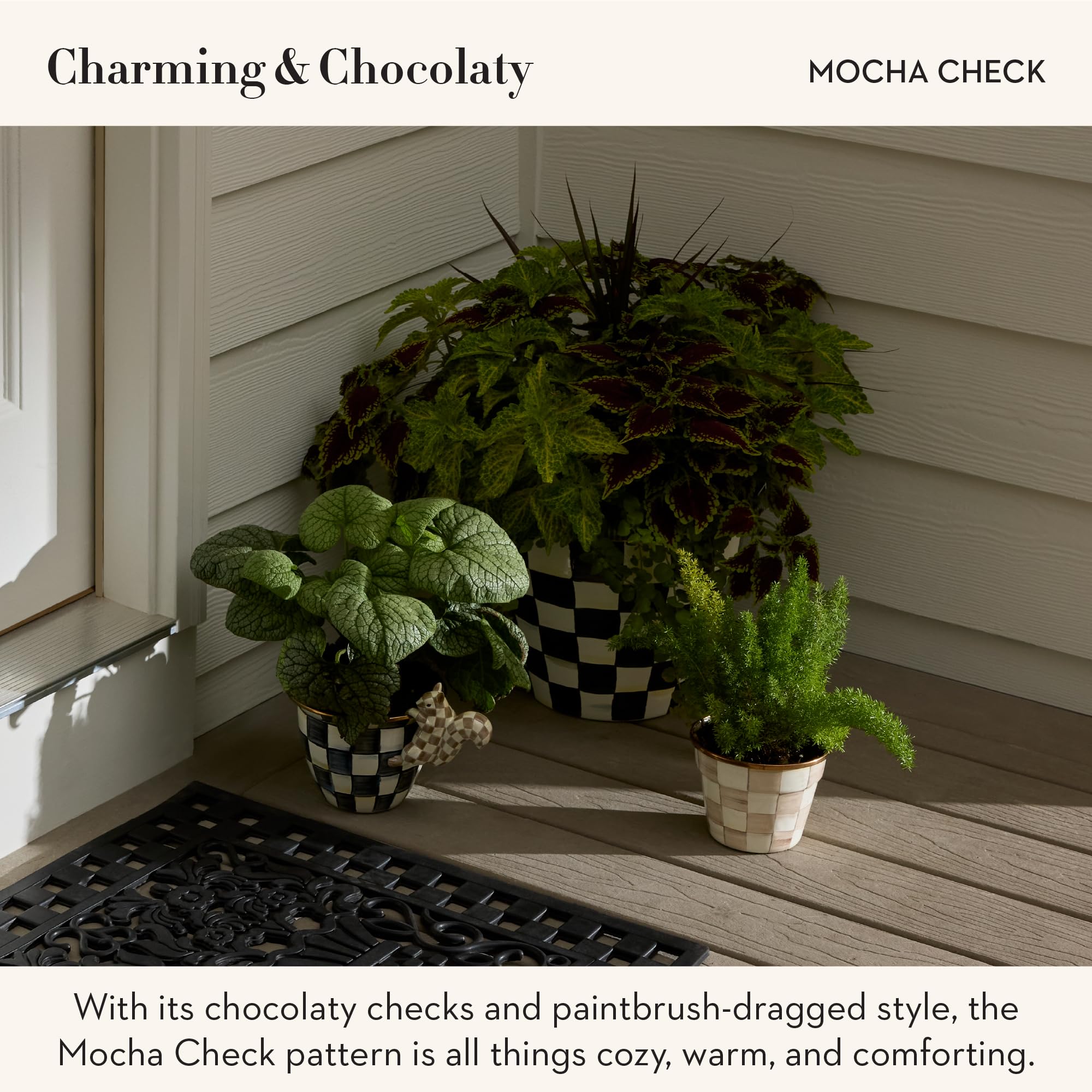Amazon.com: MACKENZIE-CHILDS Pot Climber, Outdoor Planter Hanging