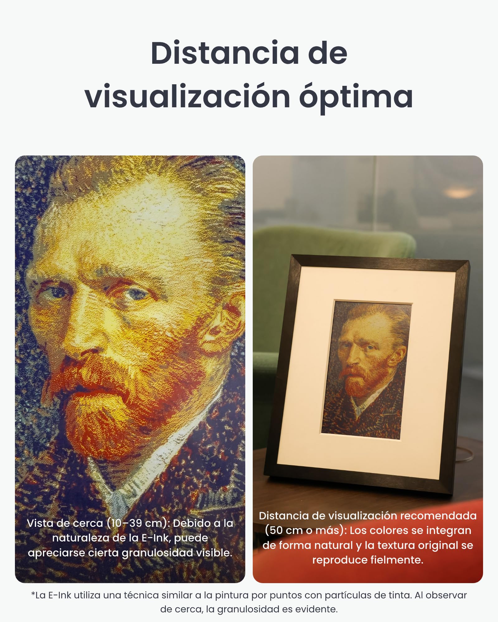 SwitchBot KI Art Frame, 13.3'' Marco de Fotos Digital inalámbrico, Marco de Fotos de Tinta electrónica, batería de Larga duración, Mesa y Montaje en Pared, Compatible con Alexa, Arte generado por IA