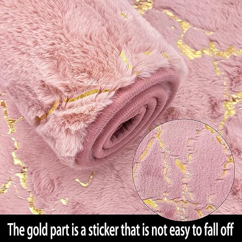 Miniatura 5 de Eanpet Alfombra de piel sintética de oveja para silla con broche a presión, cuadrada de 18 x 18 pulgadas, funda de asiento esponjosa para silla,